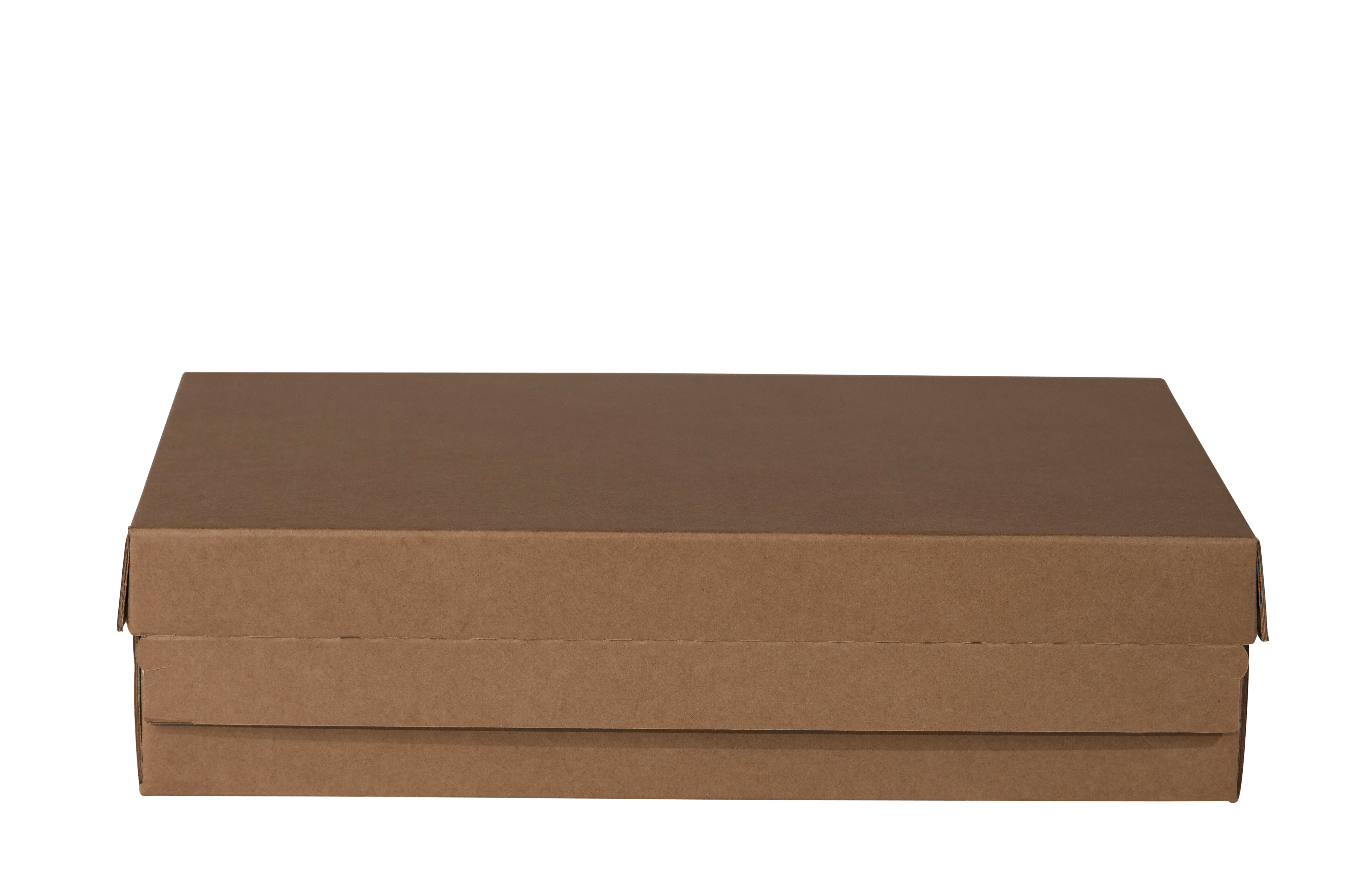 UNIVERSALVERSANDBOX CO21MASTER bruin m. Vollü. anhä. Deckel m. SK en AF 430x310x120 mm